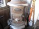 Antique Cast Iron Stove / Heater Wood Or Coal With Chrome Accents Pot Belly Stoves photo 3