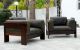 2 Tobia Scarpa / Bastiano Vintage Mid - Century Modern Rosewood Lounge Chair Knoll Mid-Century Modernism photo 4