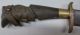 Antique Philippines Dagger With Hand Carved Head Handle Pacific Islands & Oceania photo 1