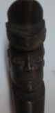 Antique Philippines Dagger With Hand Carved Head Handle Pacific Islands & Oceania photo 3