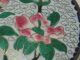 Antique/vintage Chinese China Enameled Cloisonne Vanity Box Cobalt Glass Flowers Boxes photo 2