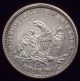 1859 Seated Quarter Dollar Silver - Xf,  /au Detailing Rare Authentic Coin The Americas photo 1