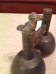 Peruvian Stirrup Spout Figural Whistle Jar The Americas photo 1