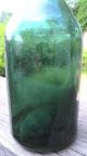 Dyottville Glass Philadelphia Pa.  Teal/green Blob Top Graphite Pontil Soda Bottles photo 9