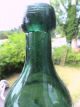 Dyottville Glass Philadelphia Pa.  Teal/green Blob Top Graphite Pontil Soda Bottles photo 6