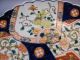Antique Japanese Imari Oval Platter With Scalloped Edge Imari Chargers Plates & Chargers photo 3