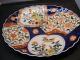 Antique Japanese Imari Oval Platter With Scalloped Edge Imari Chargers Plates & Chargers photo 8