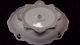 Antique Jl Menau Footed Porcelain Centerpiece - Oval Platter Platters & Trays photo 3