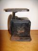 Antique Rare C.  1905 Pelouze Family Scale W/ American Eagle Flag Crest On Sides Scales photo 3