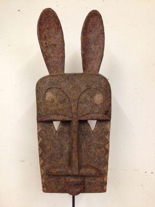 Mali: And Old Tribal African Dogon Mask. photo
