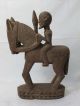 Fine African Art Dogon Equestrian,  Rider Figure Antique Collectible Tribal Art Sculptures & Statues photo 4