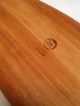 Vintage Mid - Century Modern Fred Press Wood Cheese Board Snack Tray Platter,  Knife Mid-Century Modernism photo 3