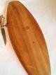 Vintage Mid - Century Modern Fred Press Wood Cheese Board Snack Tray Platter,  Knife Mid-Century Modernism photo 6