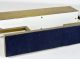 A Mid Century Modern Bauhaus Style Cubist Brass Finish Desk Bank Lamp,  Sharp Mid-Century Modernism photo 7
