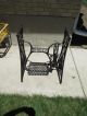 Vintage Singer Treadle Sewing Machine Cast Iron Base,  Table Legs,  Industrial Age Sewing Machines photo 4