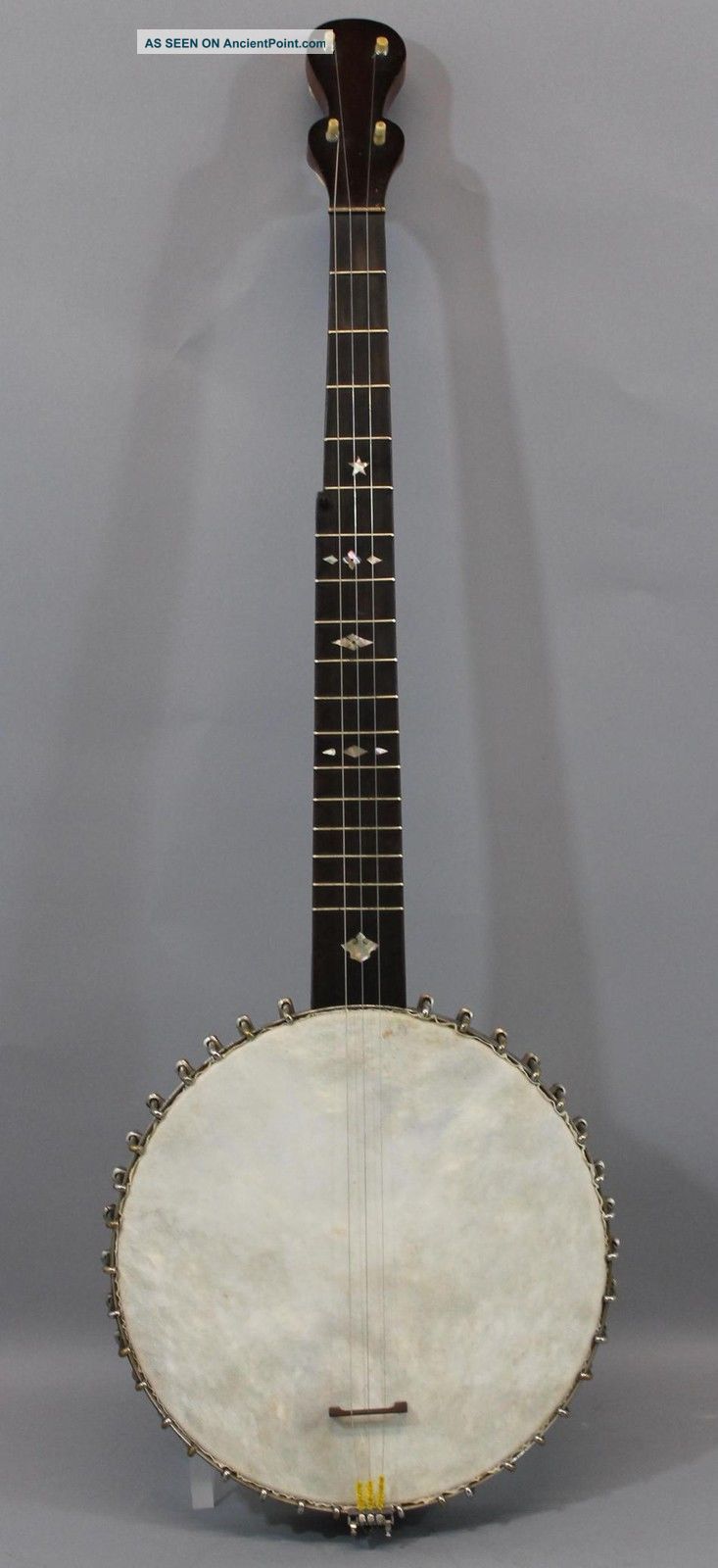 Antique Circa - 1900,  Dobson Victory,  5 - String Banjo String photo