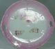Vintage Porcelain Cut Out Handles Pink Embossed Cake Plate Floral Plates & Chargers photo 3