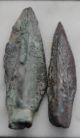 Two Ancient Persian Bronze Age Period Arrow Heads 2000 Bc Near Eastern photo 1