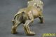 China Collectible Handmade Copper Carve Ferocity Lion King Noble Statue Other Antique Chinese Statues photo 3