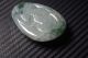 Chinese Old Natural Jadeite Hand Carved Buddha Jade Pendant - Grade A,  A447 Necklaces & Pendants photo 3