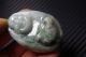 Chinese Old Natural Jadeite Hand Carved Buddha Jade Pendant - Grade A,  A447 Necklaces & Pendants photo 5