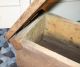 Antique Wooden Candle Box Old Dry Red Paint All Early Make - Do Cupboard Primitives photo 4