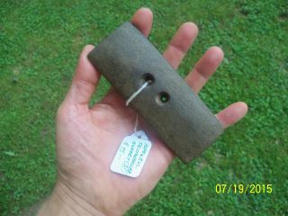 Hopewell Style Rectangular Gorget Arrowheads Indian Artifacts Spear Tomahawk Axe photo