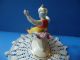 Vintage Porcelain Hungarian Hollohaza Aladdin ' S Magic Carpet To Handpainted Figurines photo 2