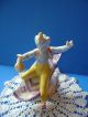 Vintage Porcelain Hungarian Hollohaza Aladdin ' S Magic Carpet To Handpainted Figurines photo 4