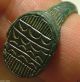 Rare Ancient Roman Soldiers Ring Artifact/4 Cent Ad/chevrons Crescents Roman photo 7
