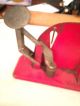 Antique Primitive Jiffy Way Red Poultry Egg Scale Well Primitives photo 3