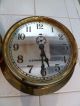 Rare Vintage Wwii 1937 Chelsea U.  S.  Marine Corps Brass Ship Clock Key Clocks photo 2