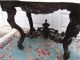Victorian Rococo Mahogany Marble Top Center Table 1800-1899 photo 4