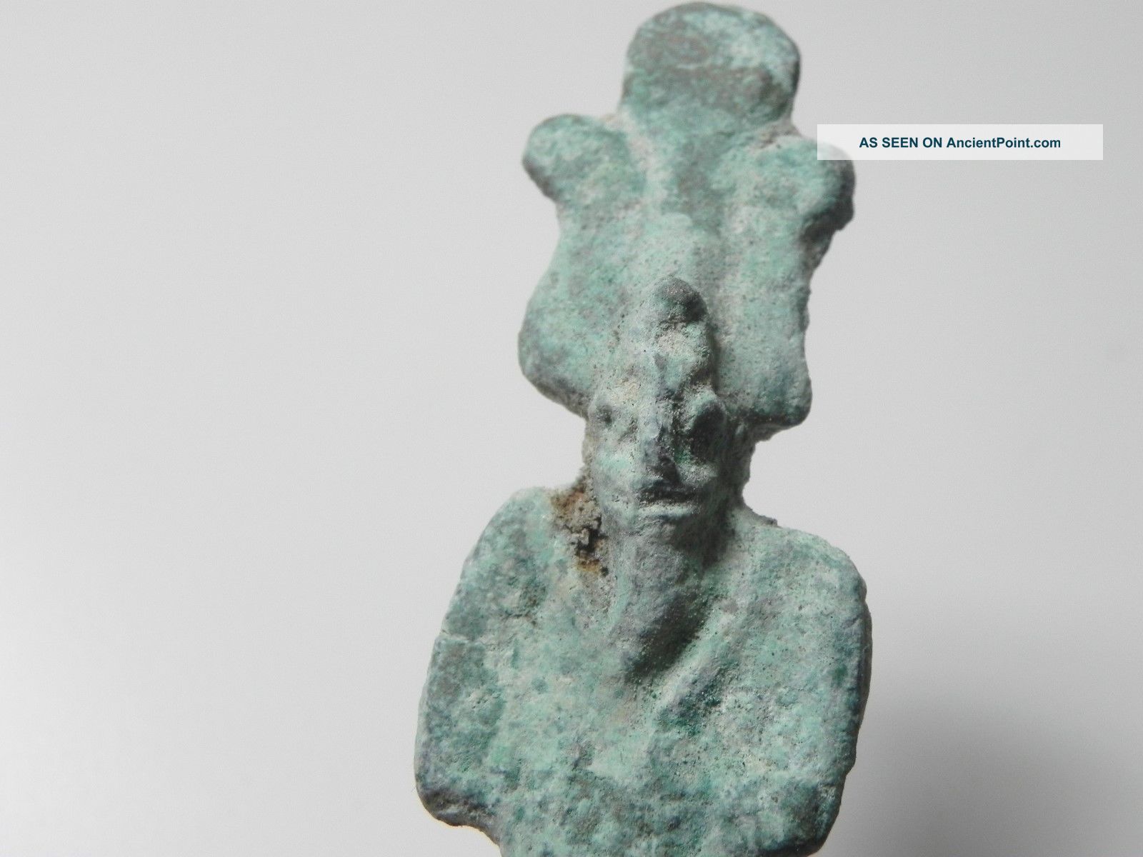 Zurqieh - Ancient Egypt Bronze Statue Of Osiris,  1070 - 600 B.  C Egyptian photo