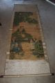 Chinese Paper Scroll Painting: Teacher And 3 Disciples Paintings & Scrolls photo 2