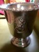 Vintage Silver Sheridan Champagne Wine Ice Bucket Lion Head Other Antique Silverplate photo 1