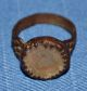 Medieval Ring With Clear Glass - Circa 1400 Ad - Detecting Find British photo 3