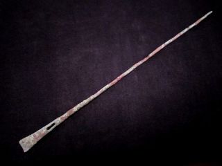 Amazung Huge Celtic Bronze Needle,  Extremely Rare, photo