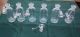 6 Vintage Medical,  Pharmacy Apothecary Jars  With Stoppers Bottles & Jars photo 1