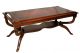 American Regency Style Mahogany Leather Top Coffee Table,  Circa 1940 ' S 1900-1950 photo 1