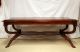 American Regency Style Mahogany Leather Top Coffee Table,  Circa 1940 ' S 1900-1950 photo 4
