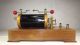 Antique 1920 German Spark Induction Coil Tesla Art Deco Industrial Steampunk Microscopes & Lab Equipment photo 4