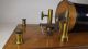 Antique 1920 German Spark Induction Coil Tesla Art Deco Industrial Steampunk Microscopes & Lab Equipment photo 7