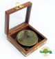 Titanic Compass 1930 ' S Old Vintage Excellently Calibrated With Wood Box Gift Compasses photo 2