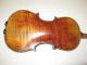 Vintage Full Size 4/4 Carletti Carlo & Figli Copy Violin W/ Old Green Case & Bow String photo 4