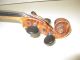 Vintage Full Size 4/4 Carletti Carlo & Figli Copy Violin W/ Old Green Case & Bow String photo 7