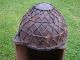 Vintage Hand Made Primitive African Tribal Metal & Rawhide Kettle Drum Other African Antiques photo 3