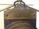 Early Antique J.  S.  Trowbridge & Co.  Spring Balance Brass Hanging Scale Scales photo 1