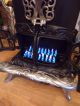 Antq.  Gas/propane Burn Parlor Stove 