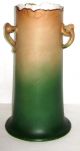 Antique Ca.  1900 Warwick China Ioga Portrait Vase Form Handles Gold Trim Vases photo 3